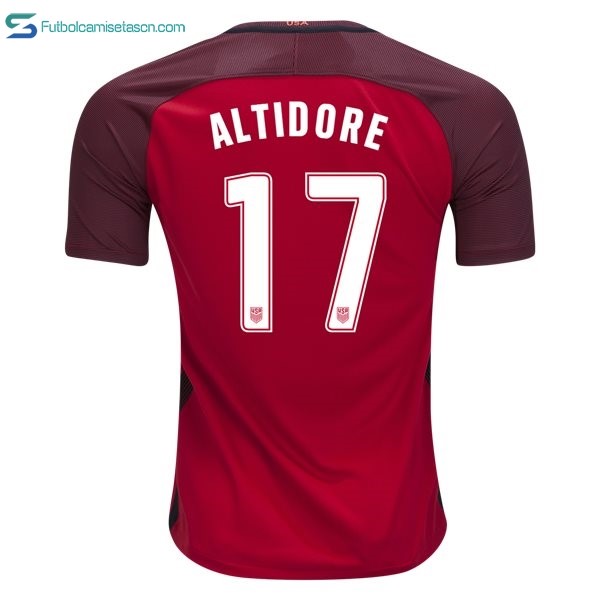 Camiseta Estados Unidos 3ª Altidore 2017